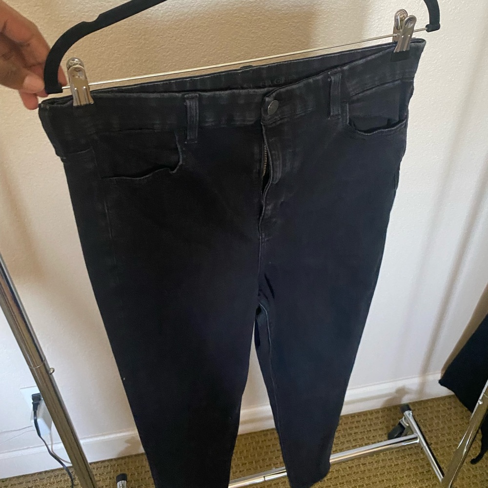 Black jeans next level stretch (never worn) high waisted